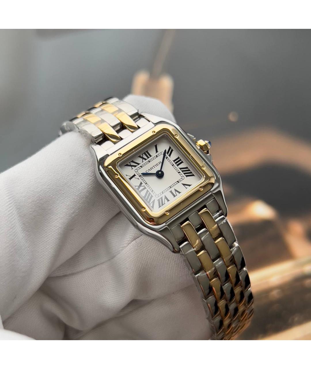 CARTIER Золотые часы, фото 4