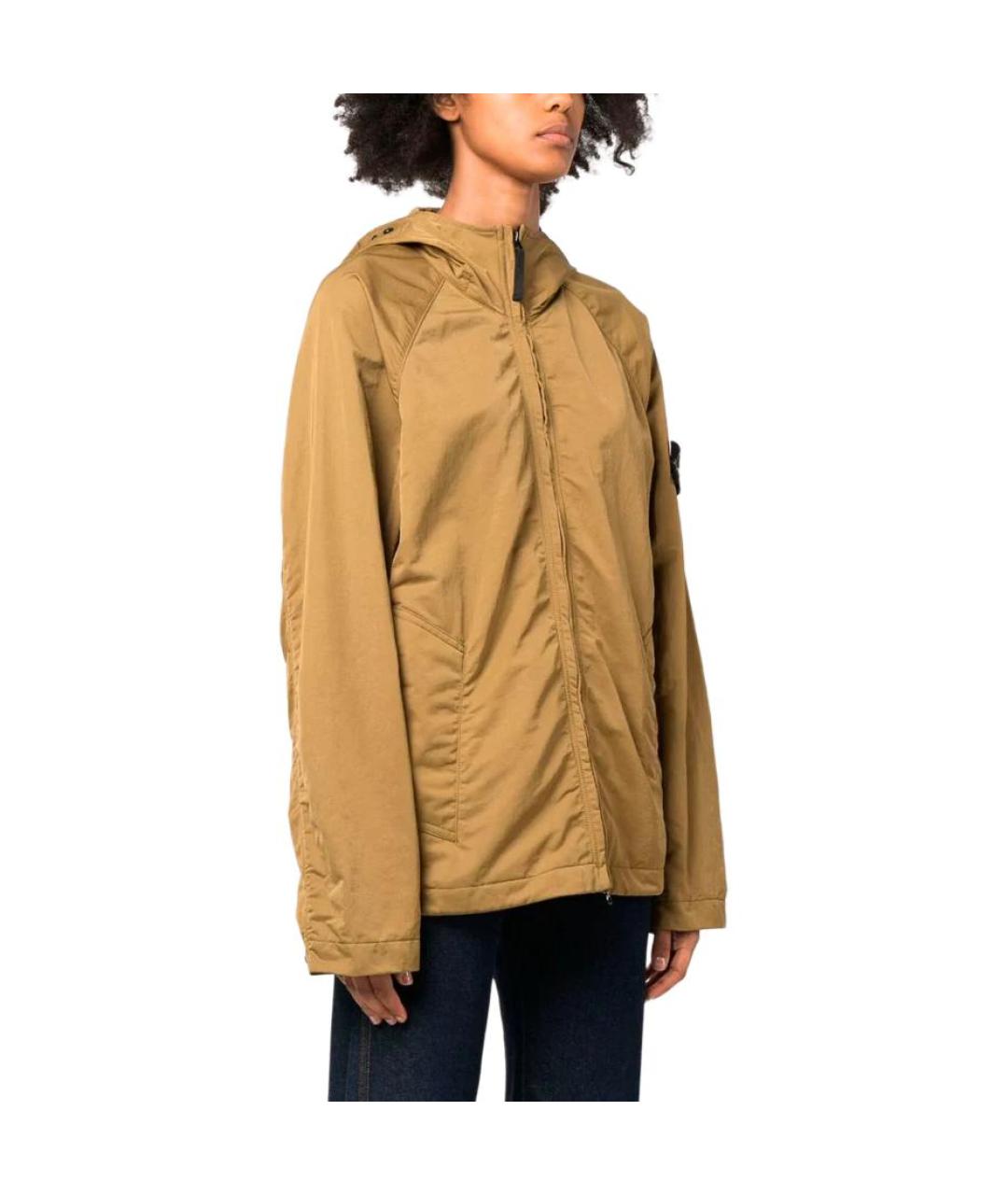 STONE ISLAND Горчичная куртка, фото 4