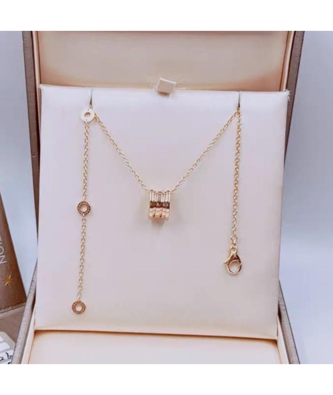 BVLGARI Золотое колье из розового золота, фото 2