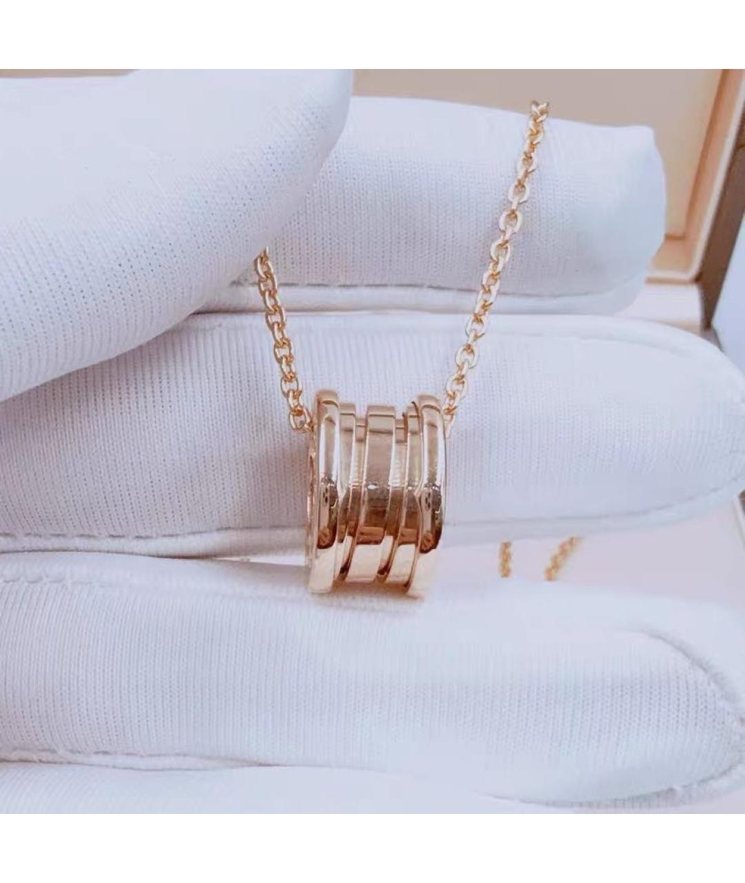 BVLGARI Золотое колье из розового золота, фото 3