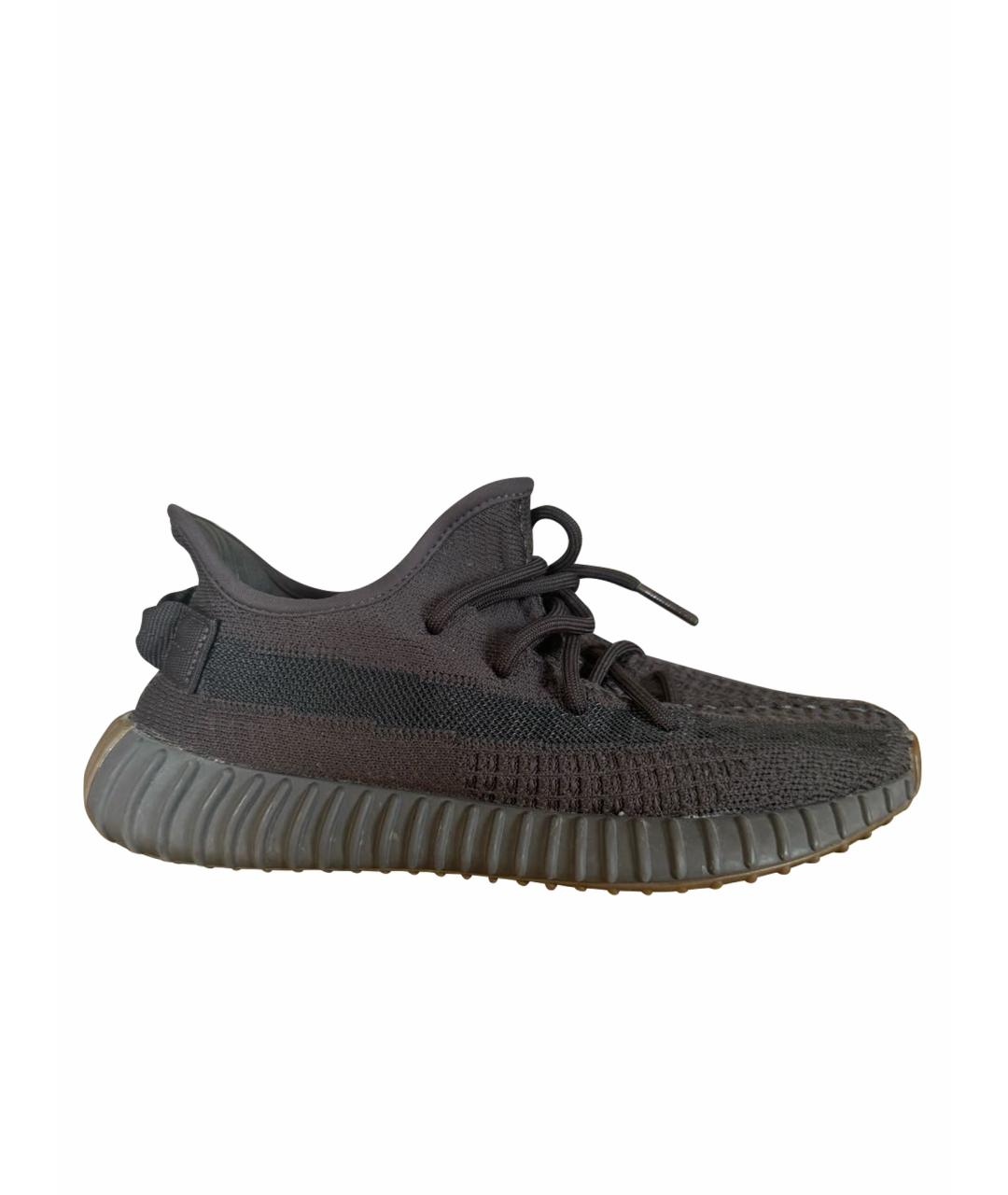 ADIDAS YEEZY Черные текстильные кроссовки, фото 1