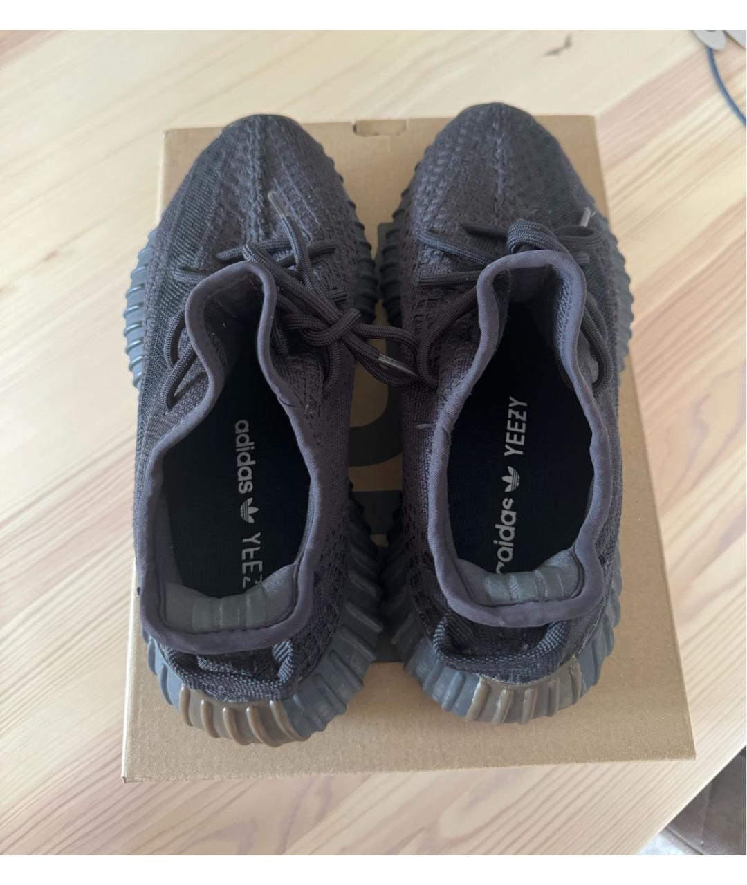 ADIDAS YEEZY Черные текстильные кроссовки, фото 3