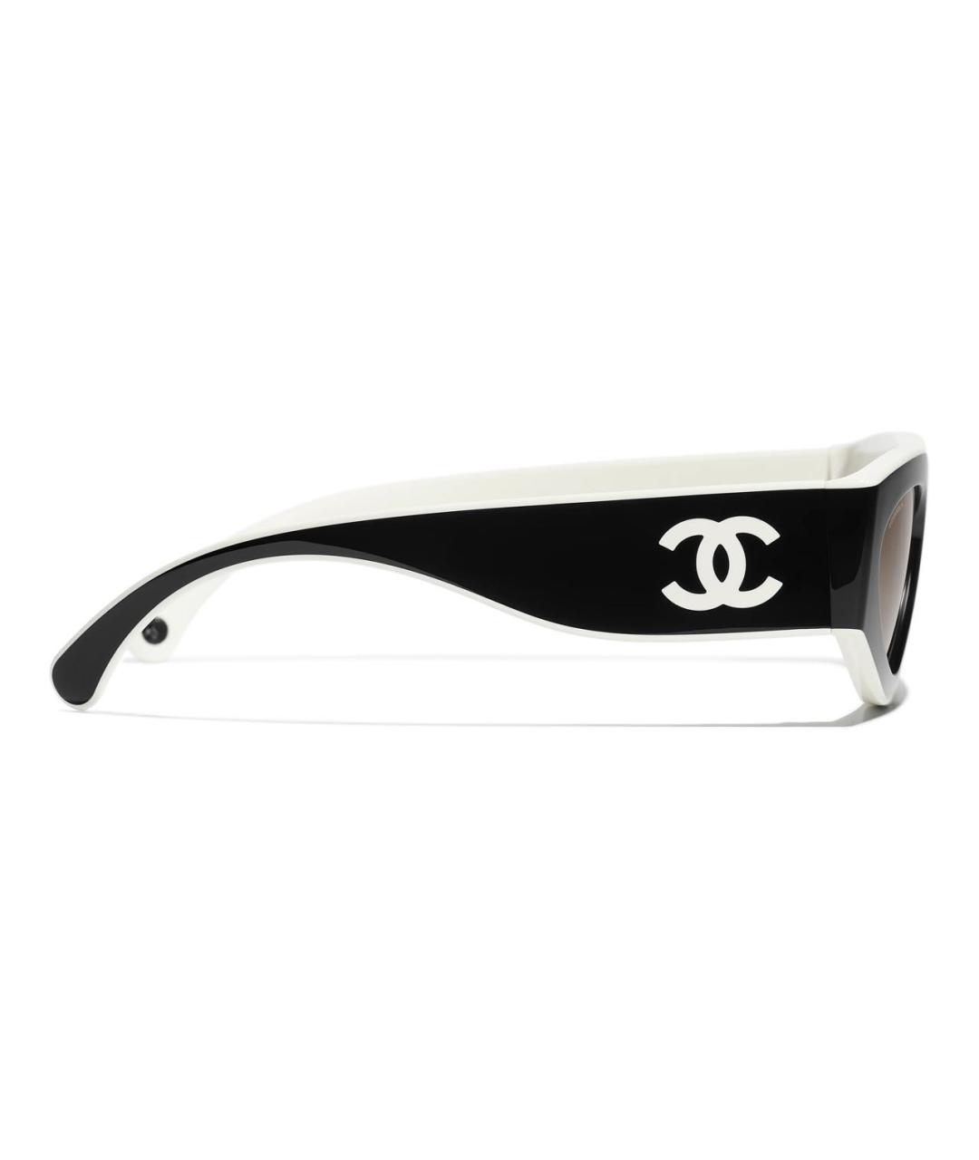 CHANEL Пластиковые солнцезащитные очки, фото 2