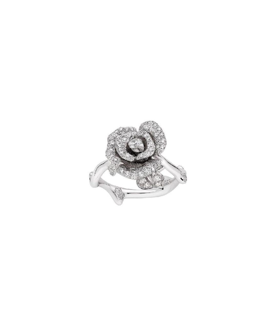 CHRISTIAN DIOR Серебряное кольцо из белого золота, фото 1