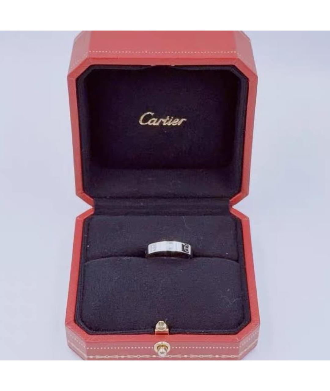 CARTIER Белое кольцо из белого золота, фото 6