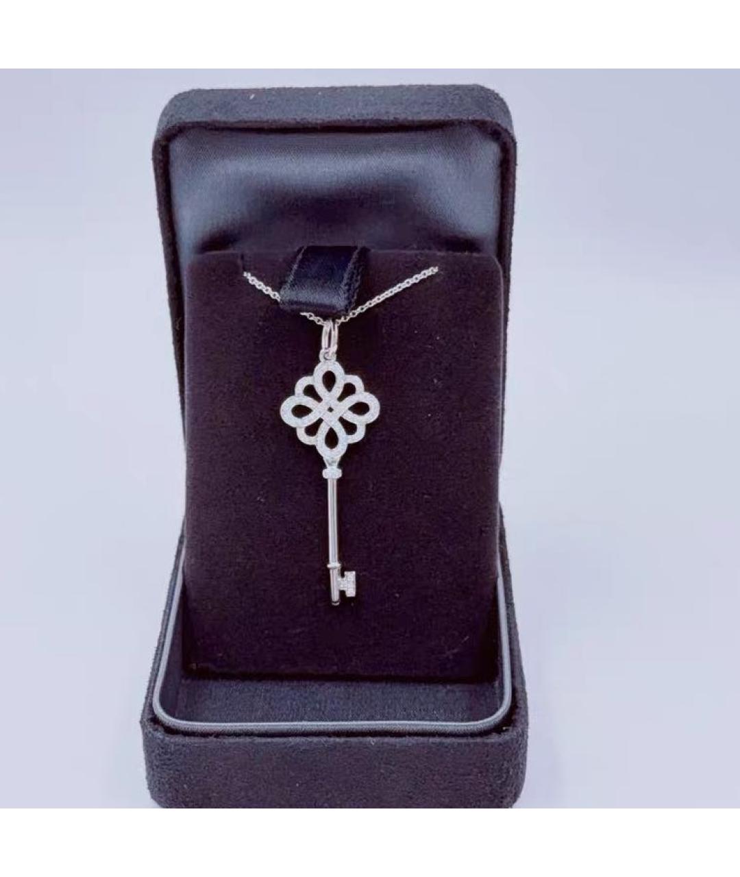 TIFFANY&CO Белое колье из белого золота, фото 2