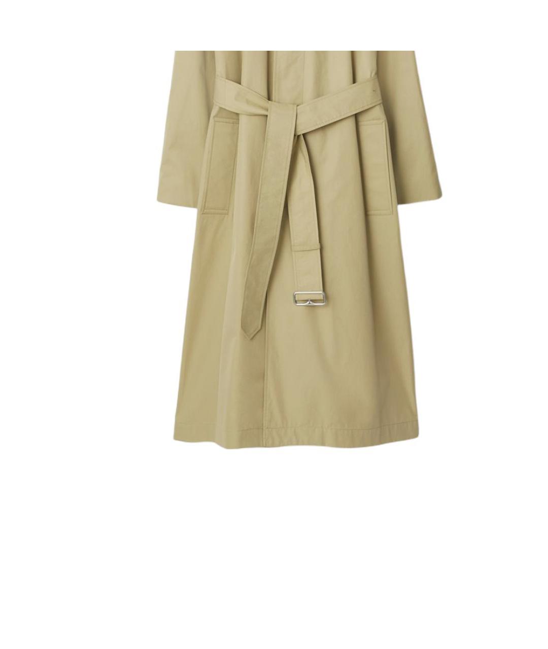 BURBERRY Хаки пальто, фото 6
