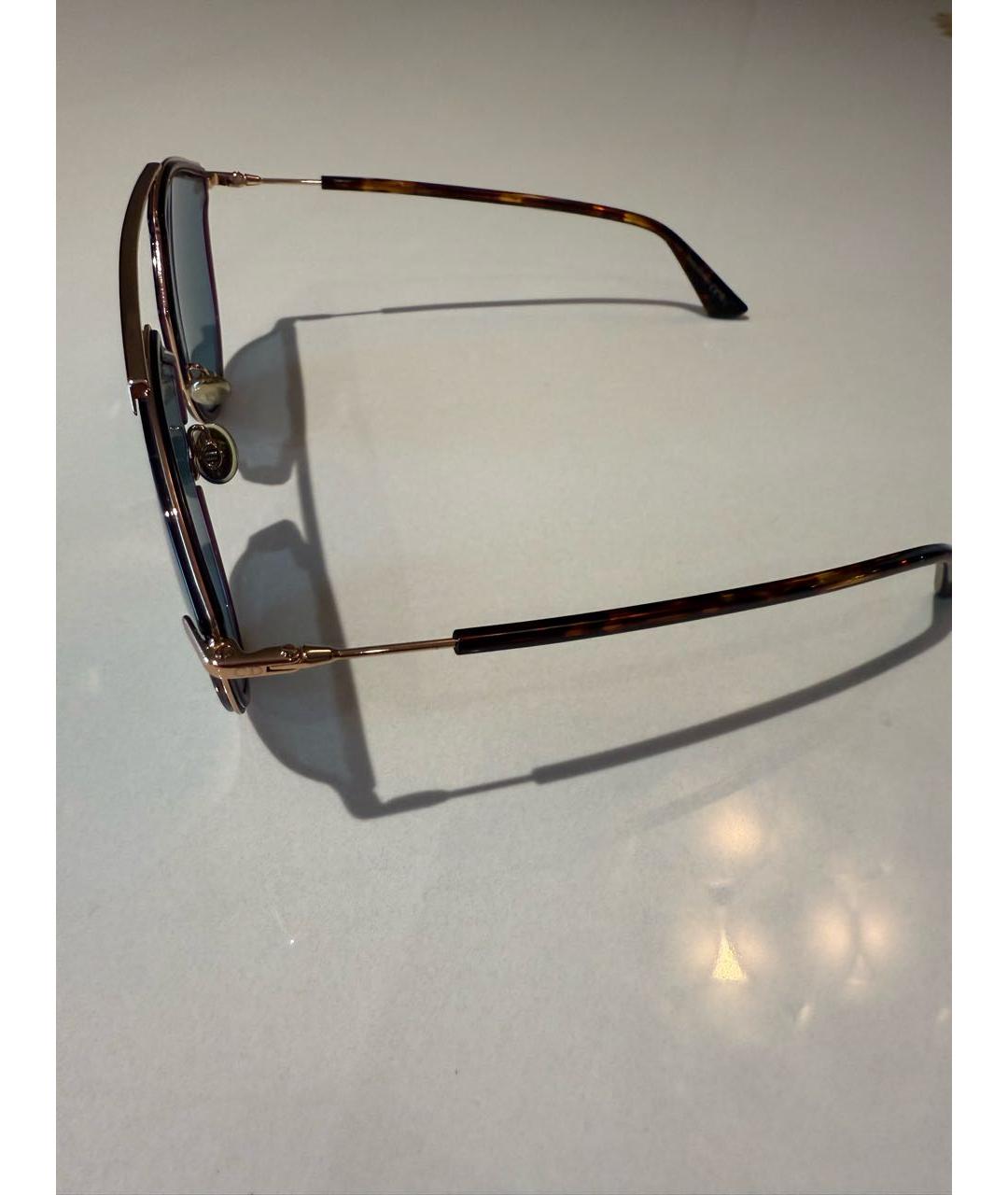 CHRISTIAN DIOR Фиолетовые солнцезащитные очки, фото 4