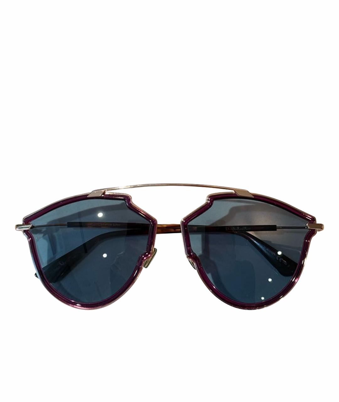 CHRISTIAN DIOR Фиолетовые солнцезащитные очки, фото 1