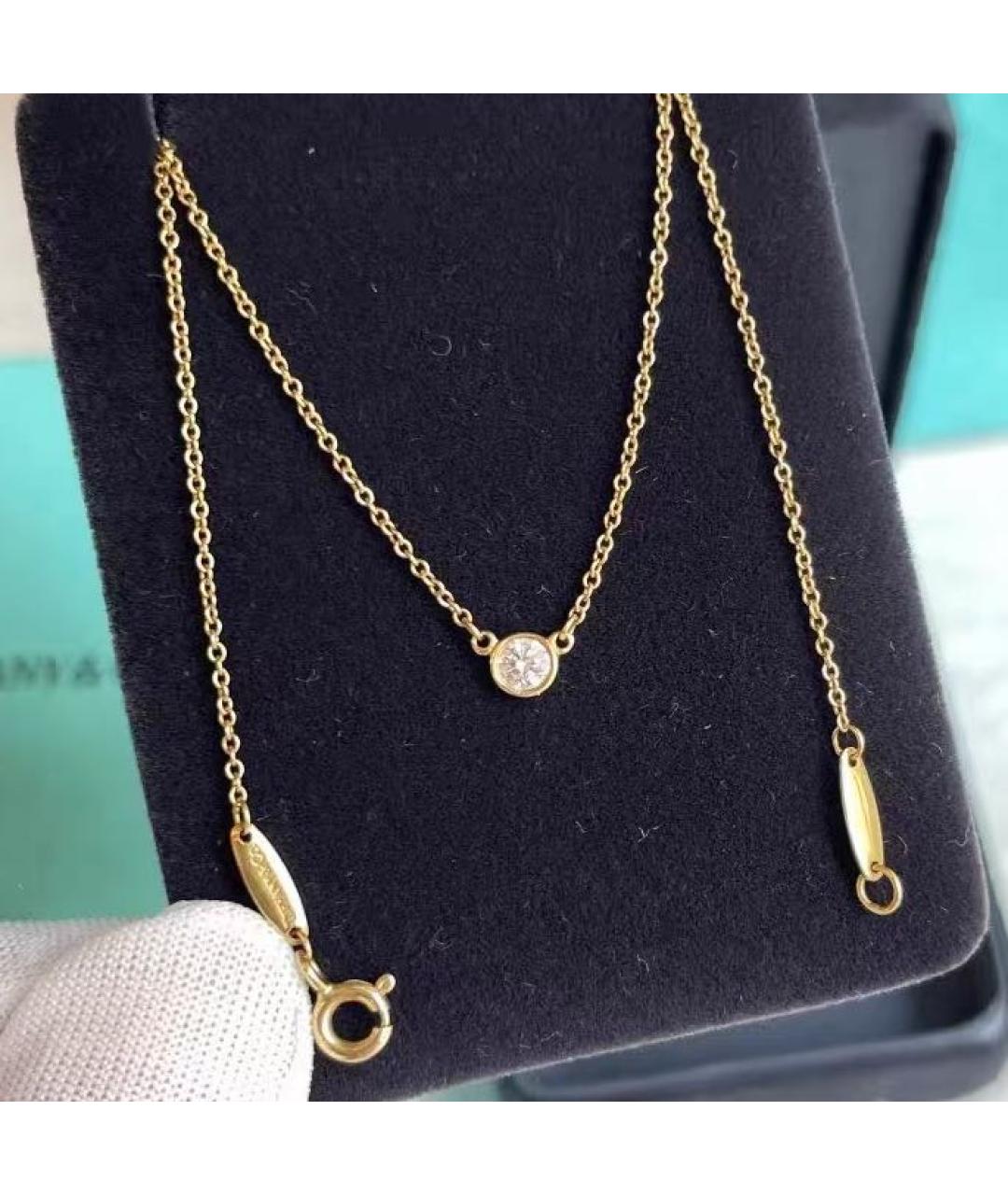 TIFFANY&CO Золотая подвеска из желтого золота, фото 4