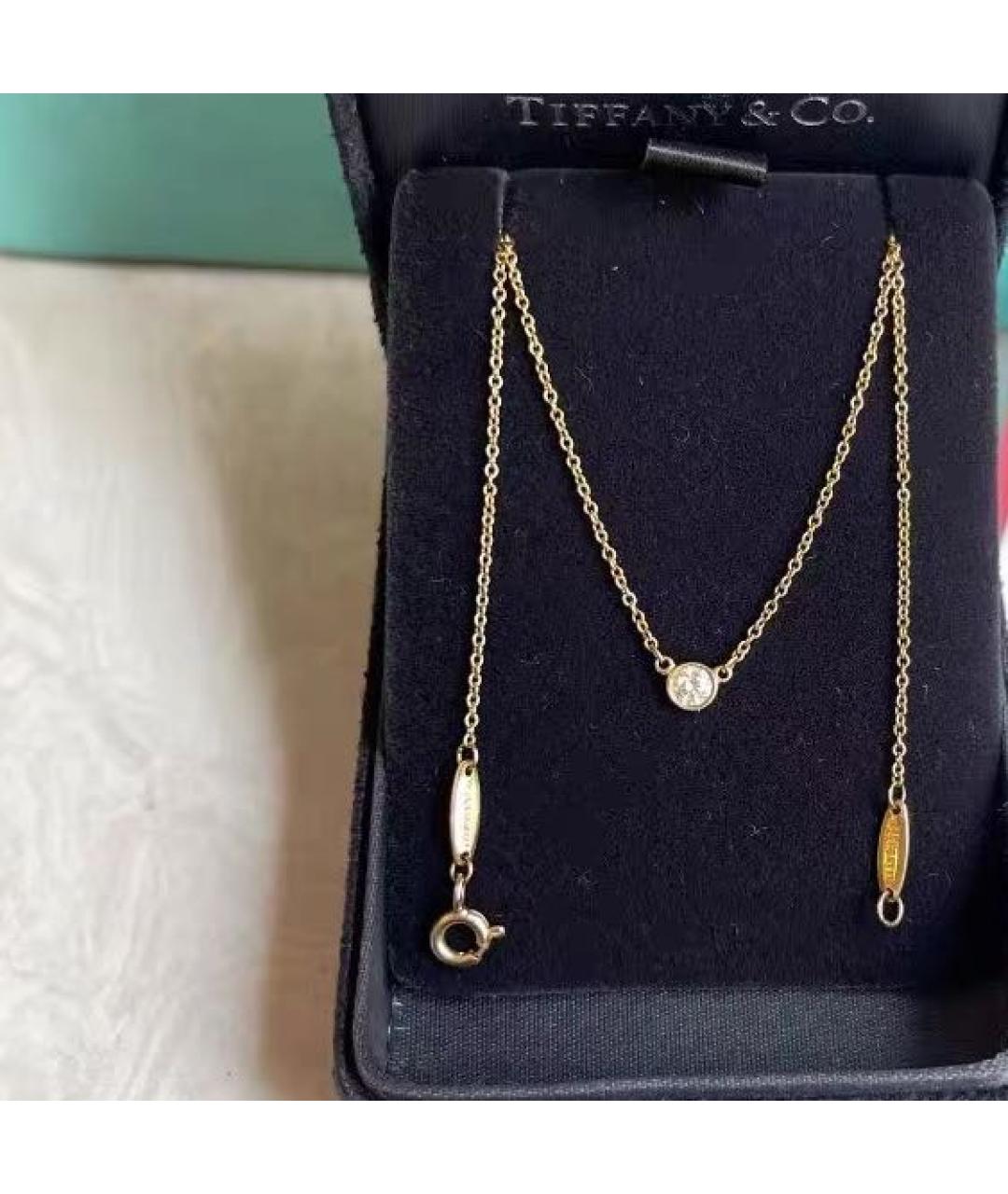 TIFFANY&CO Золотая подвеска из желтого золота, фото 2