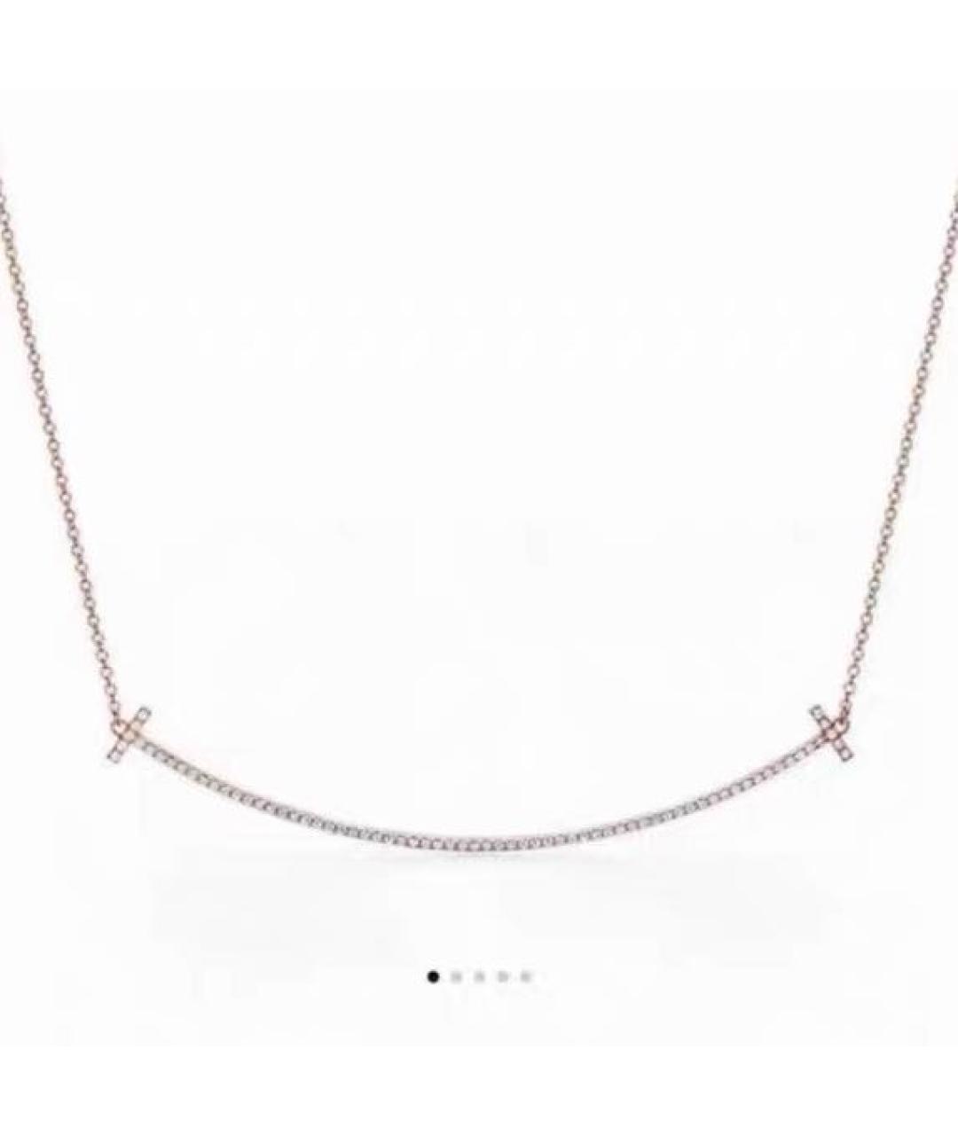 TIFFANY&CO Розовое колье из розового золота, фото 7