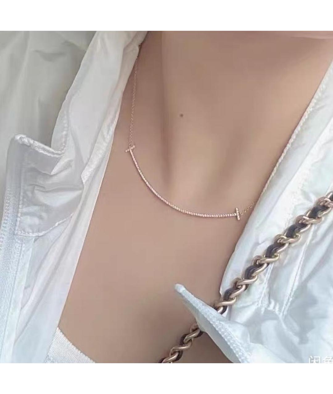 TIFFANY&CO Розовое колье из розового золота, фото 6