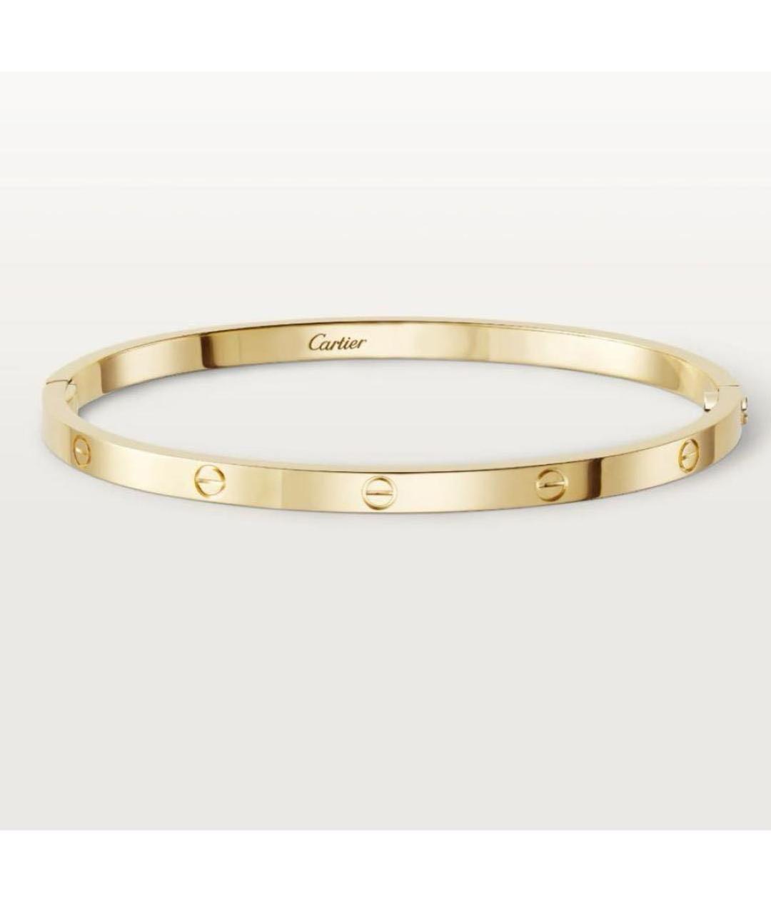 CARTIER Золотой браслет из желтого золота, фото 5