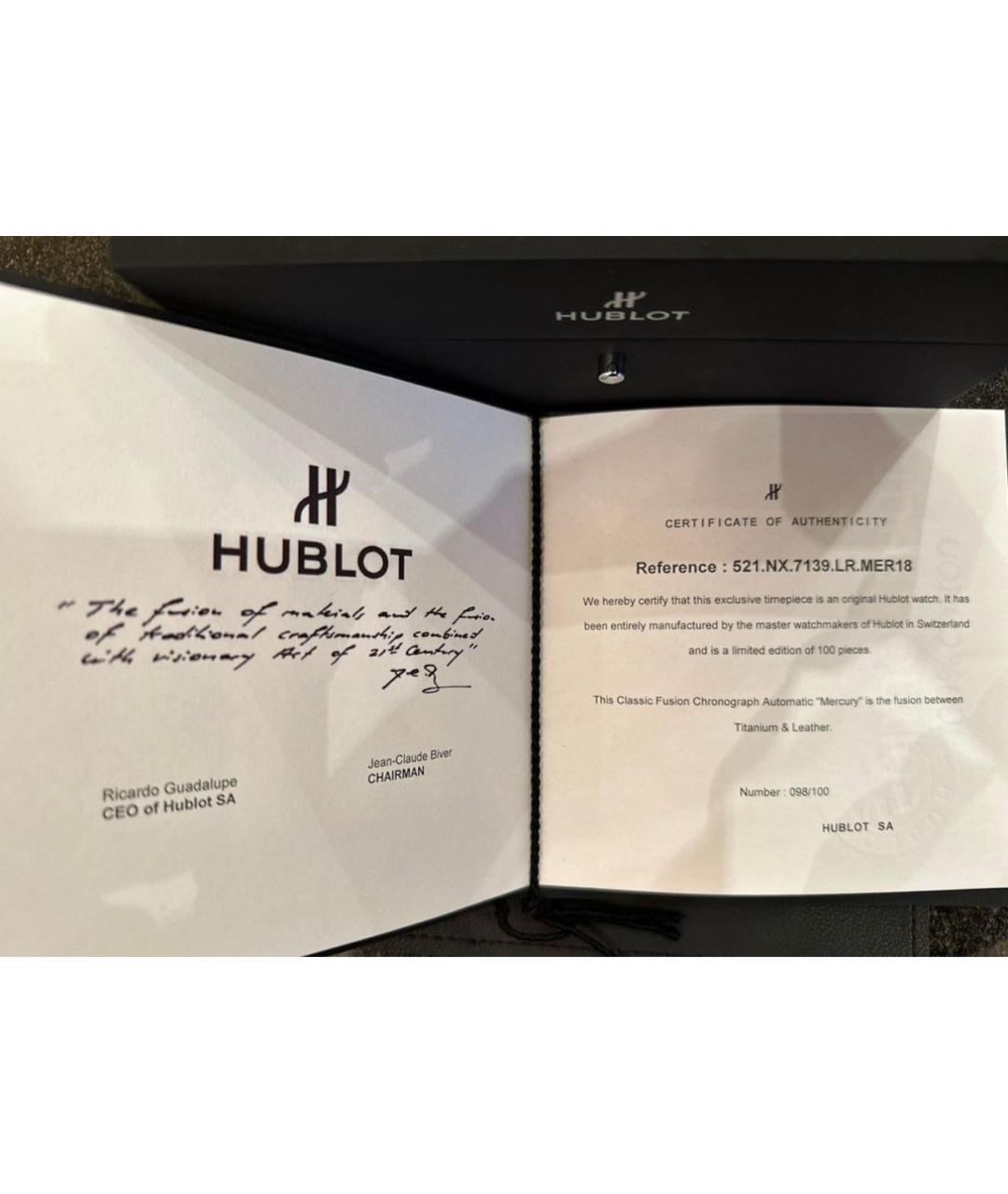 HUBLOT Мульти часы, фото 5