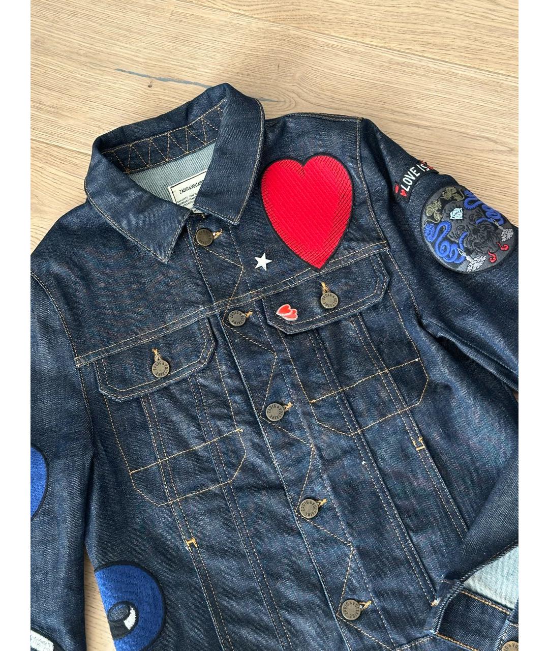 ZADIG & VOLTAIRE Деним куртка, фото 5