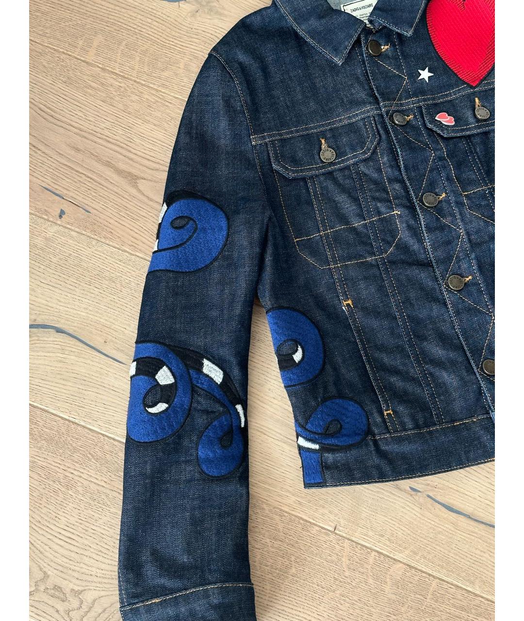 ZADIG & VOLTAIRE Деним куртка, фото 4