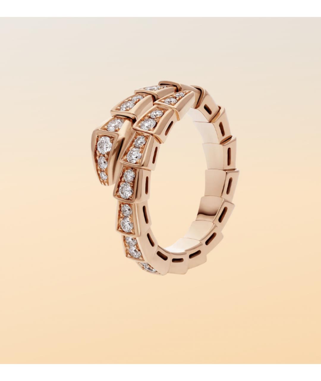 BVLGARI Золотое кольцо из розового золота, фото 4