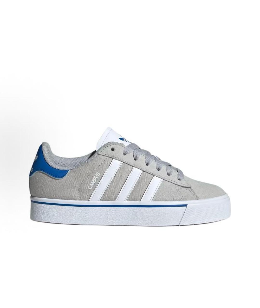 ADIDAS Серые замшевые низкие кроссовки / кеды, фото 6