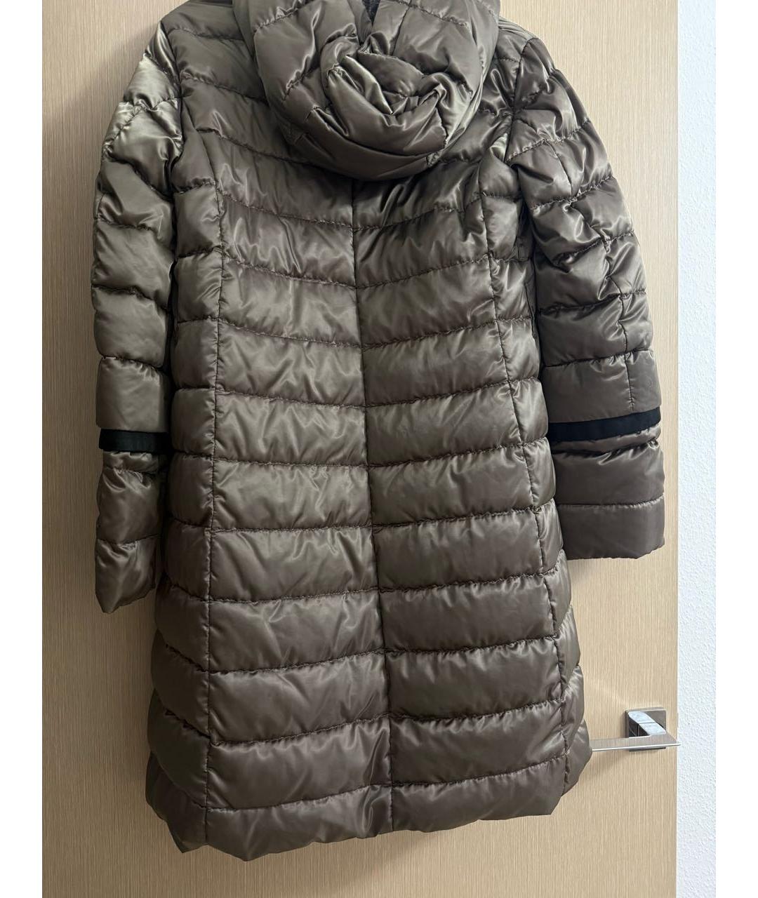 'S MAX MARA Серебряная полиамидовая куртка, фото 2