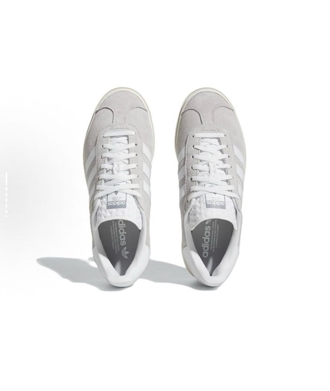 ADIDAS Серые замшевые кроссовки, фото 5