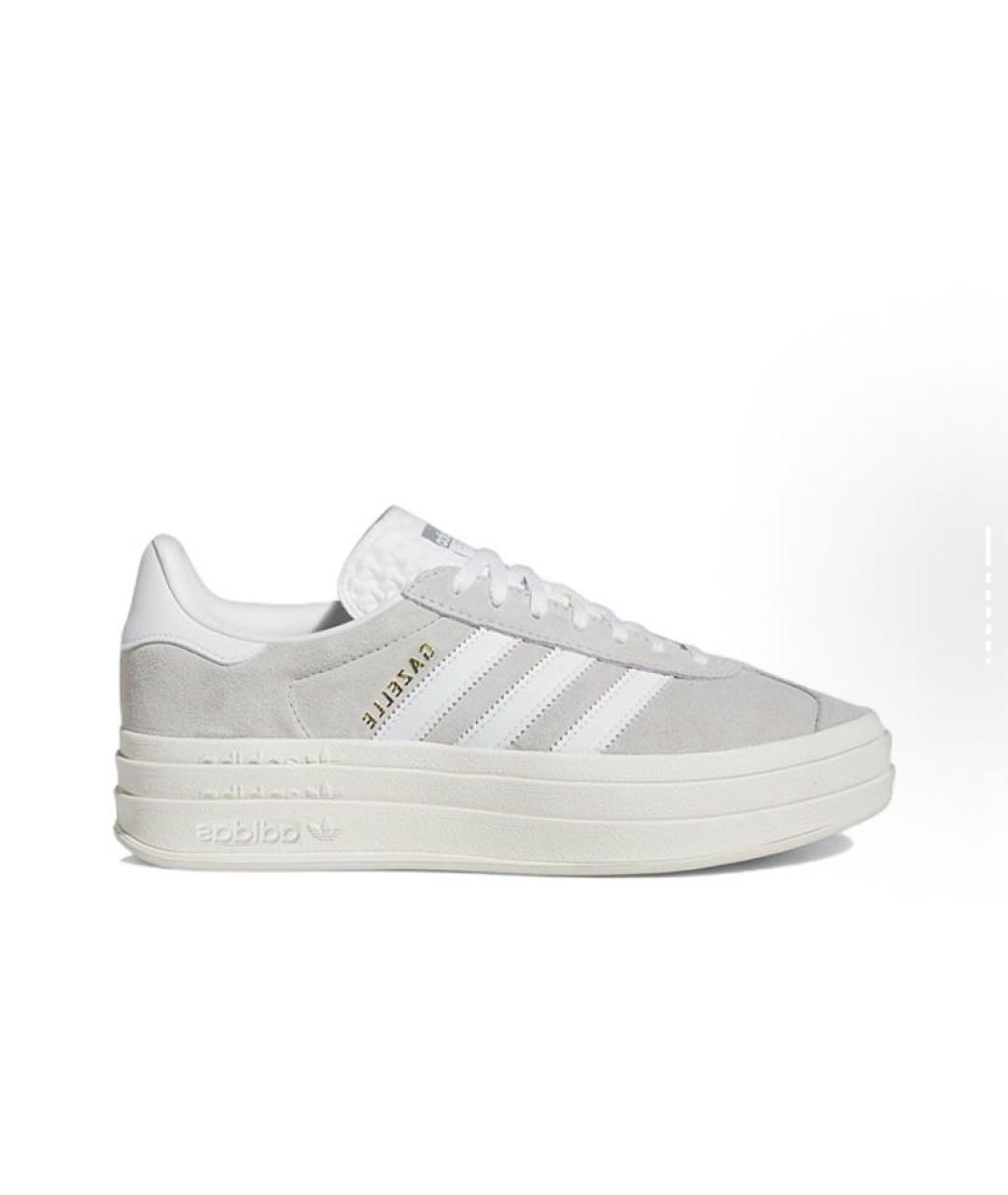 ADIDAS Серые замшевые кроссовки, фото 7