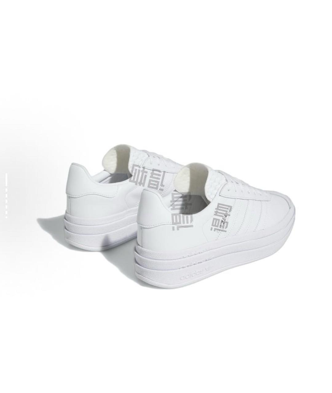 ADIDAS Белые кожаные кроссовки, фото 3