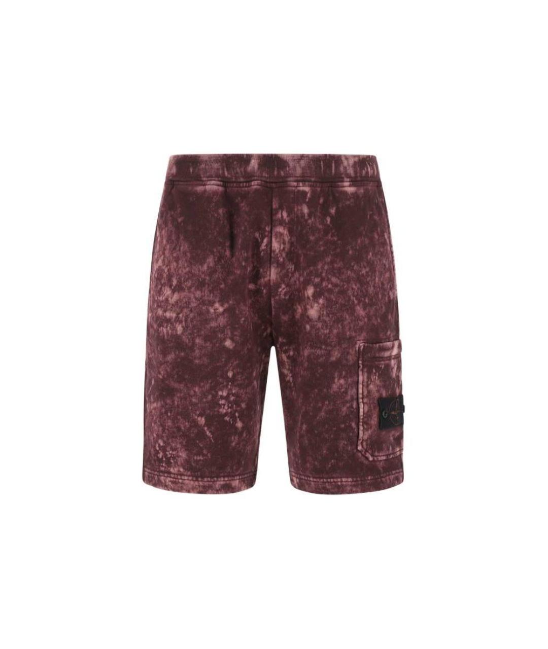 STONE ISLAND Красные шорты, фото 1