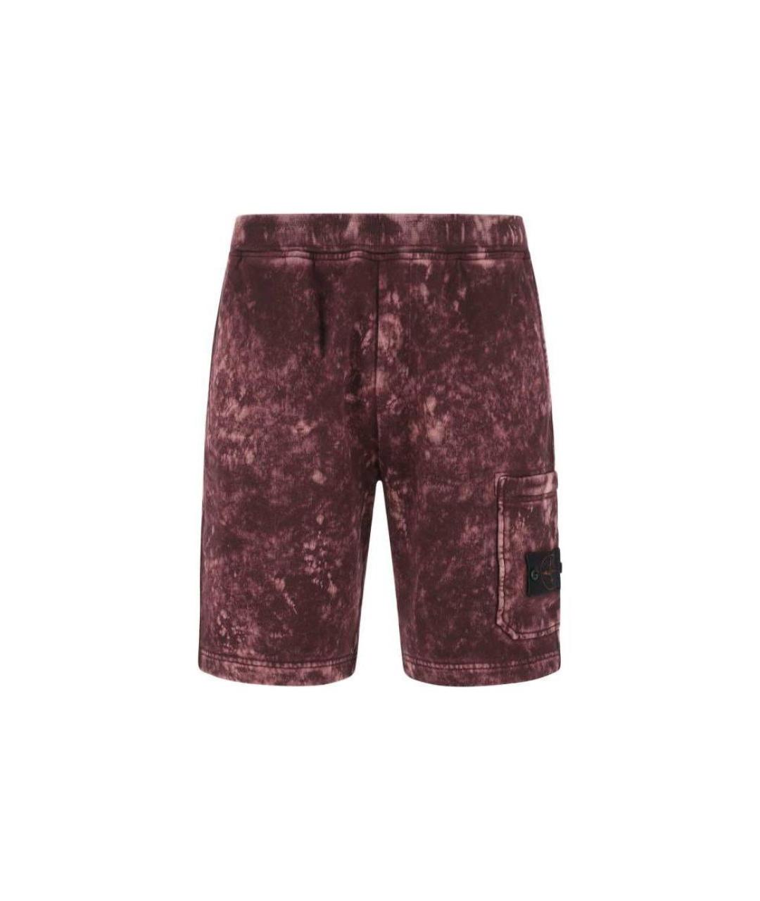 STONE ISLAND Красные шорты, фото 2