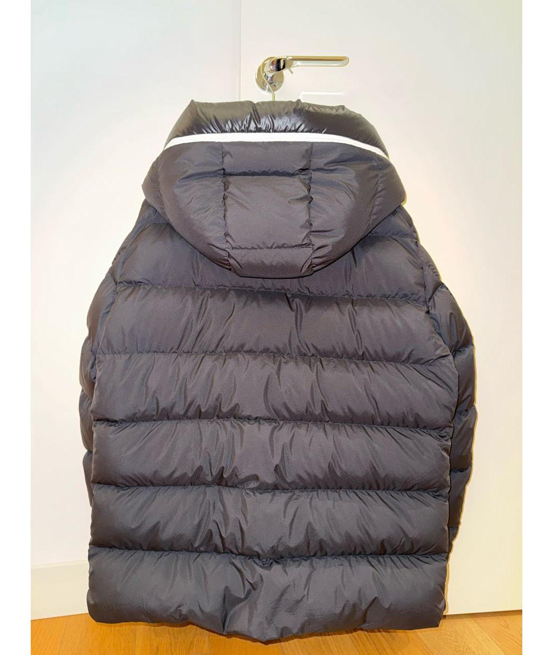 MONCLER Черный пуховик, фото 7