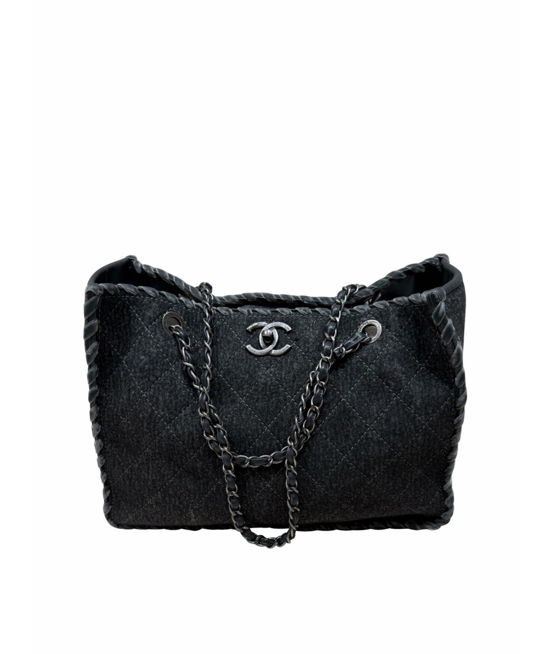 CHANEL Серая сумка тоут, фото 1