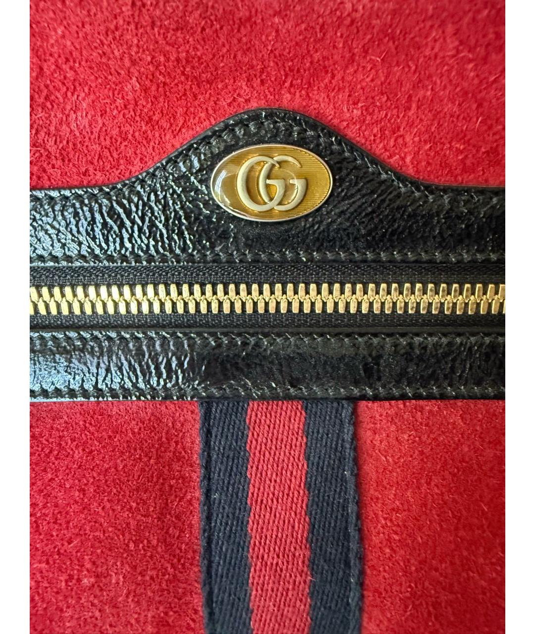 GUCCI Красная замшевая поясная сумка, фото 3