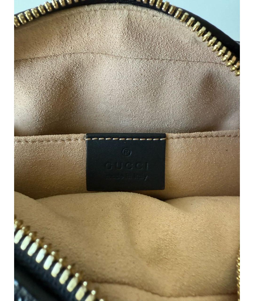 GUCCI Красная замшевая поясная сумка, фото 5