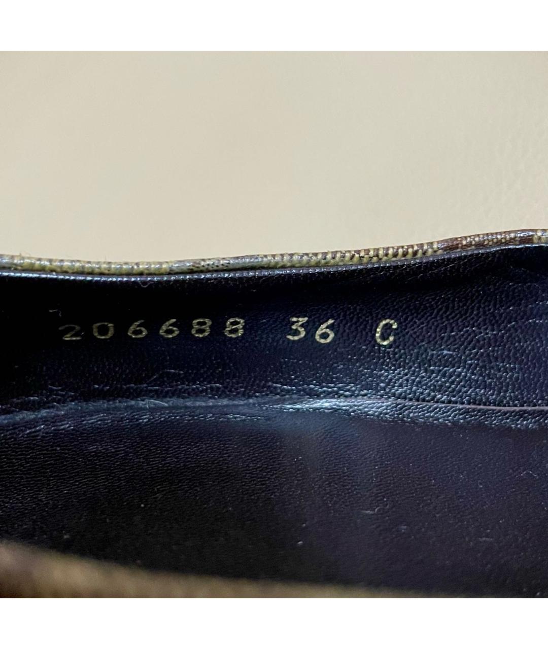 GUCCI Бежевые туфли, фото 8