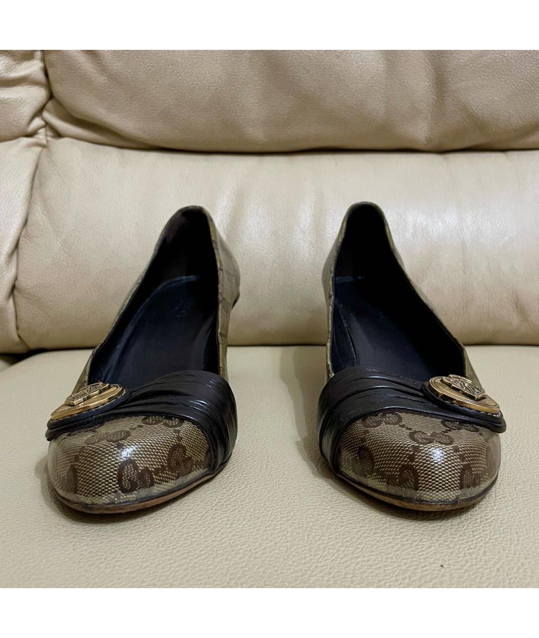 GUCCI Бежевые туфли, фото 2