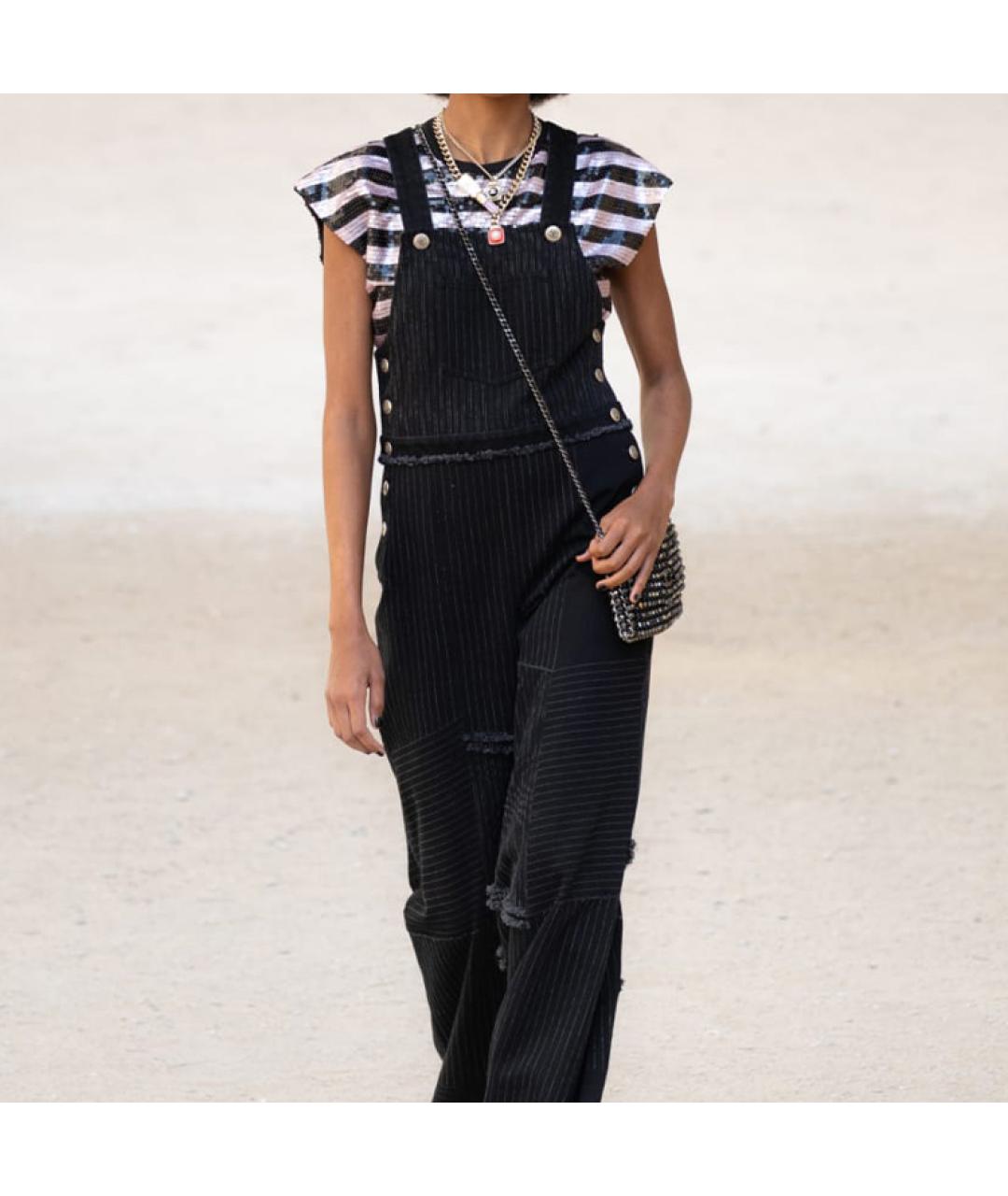 CHANEL Золотая металлическая подвеска, фото 4