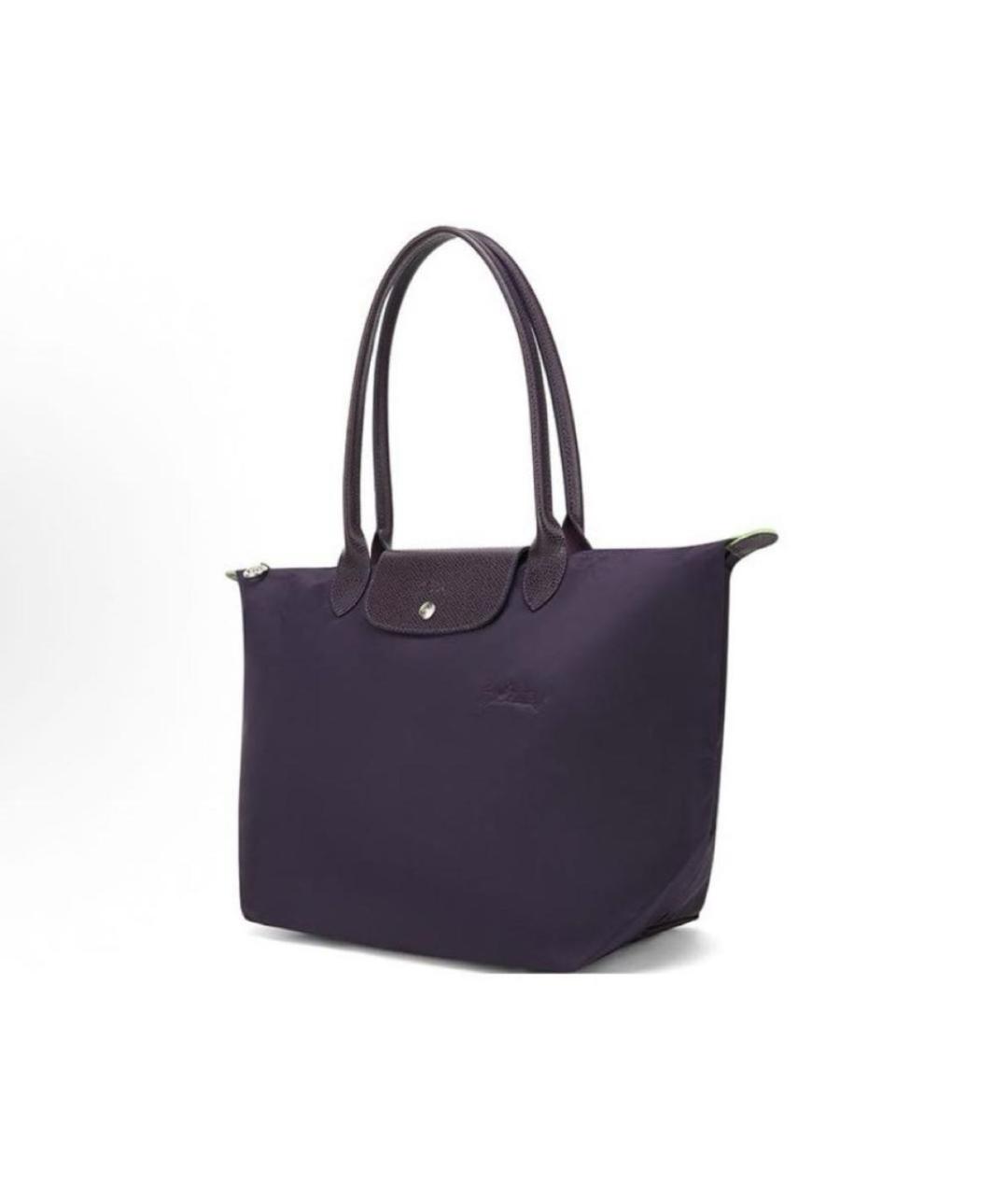 LONGCHAMP Фиолетовая сумка тоут, фото 2