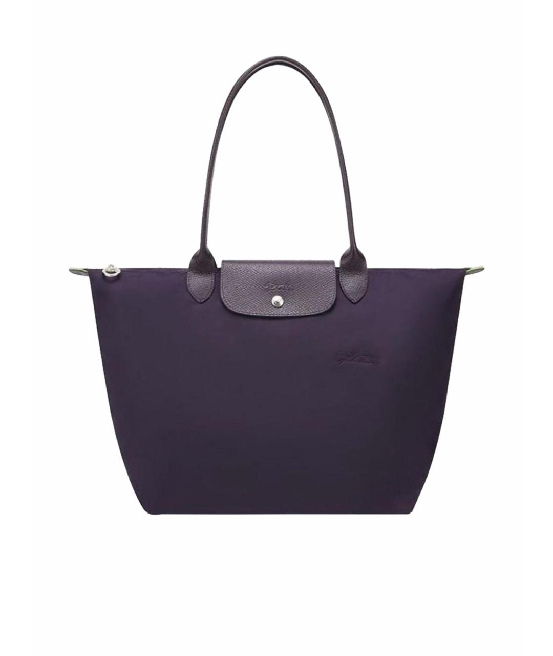 LONGCHAMP Фиолетовая сумка тоут, фото 1