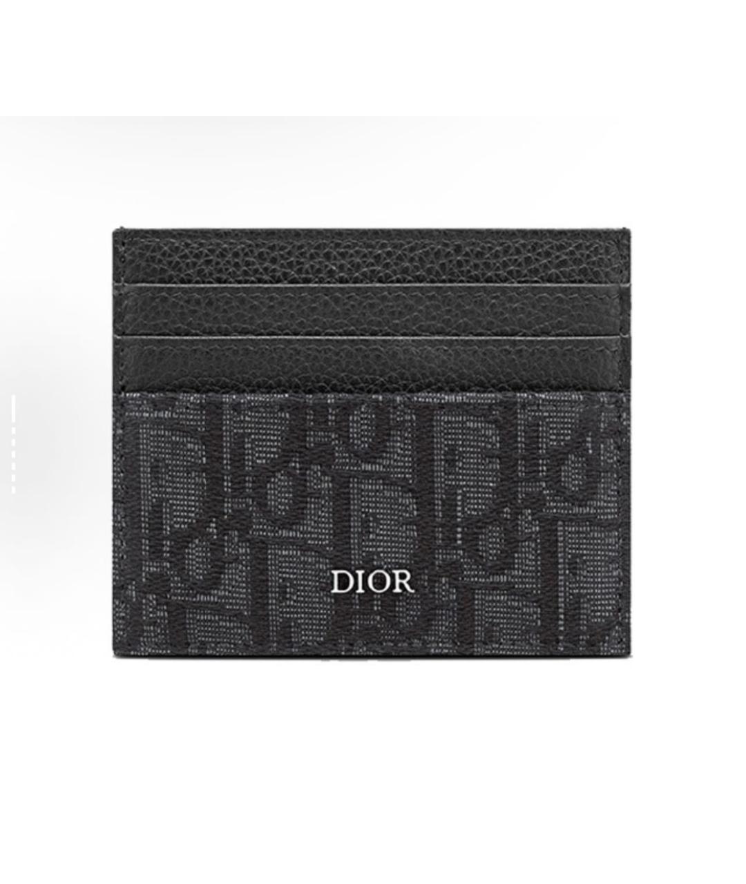 CHRISTIAN DIOR Черный кардхолдер, фото 4