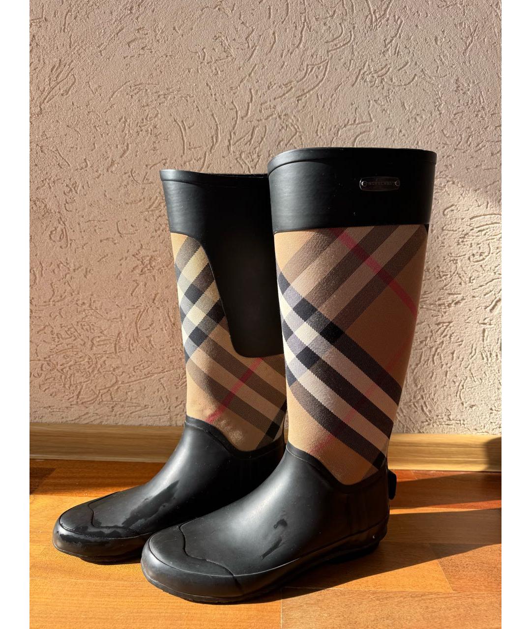 BURBERRY Резиновые сапоги, фото 6