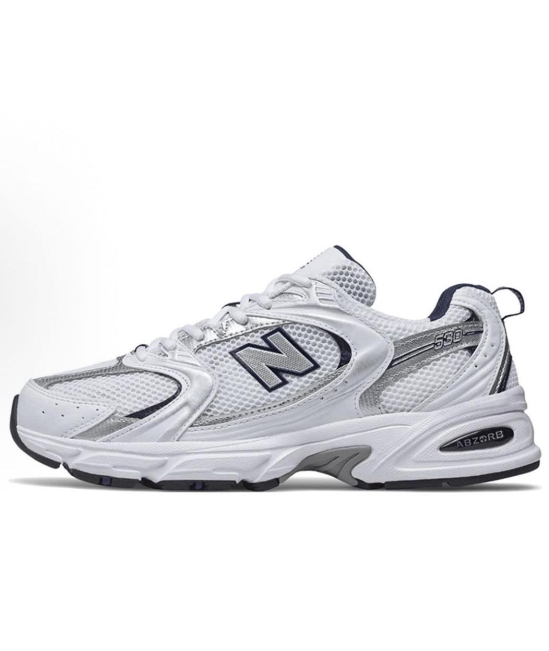NEW BALANCE Серые низкие кроссовки / кеды, фото 2