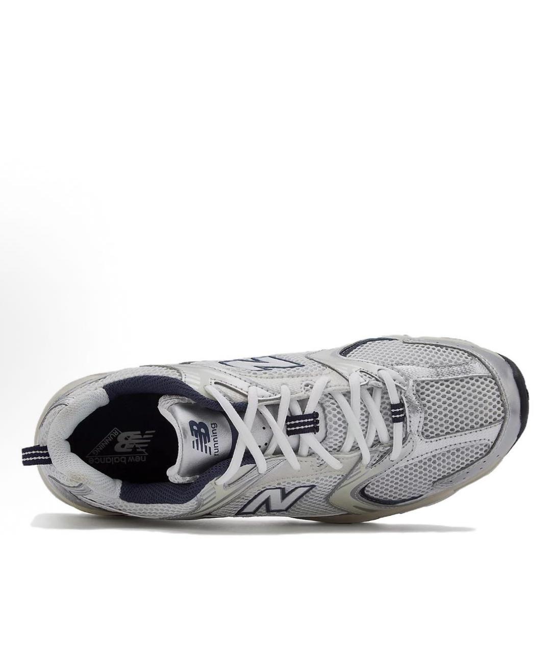NEW BALANCE Серебряные низкие кроссовки / кеды, фото 4