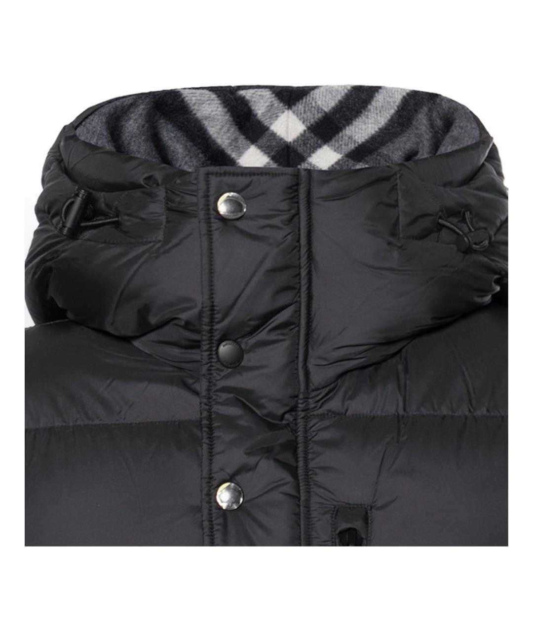 BURBERRY Черная куртка, фото 3