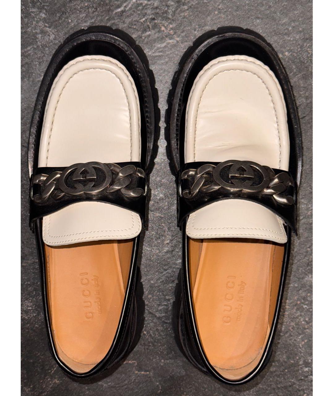 GUCCI Мульти кожаные лоферы, фото 2