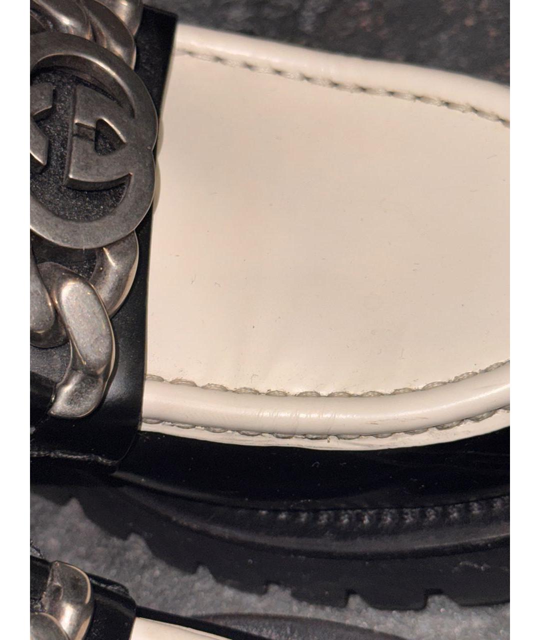GUCCI Мульти кожаные лоферы, фото 6