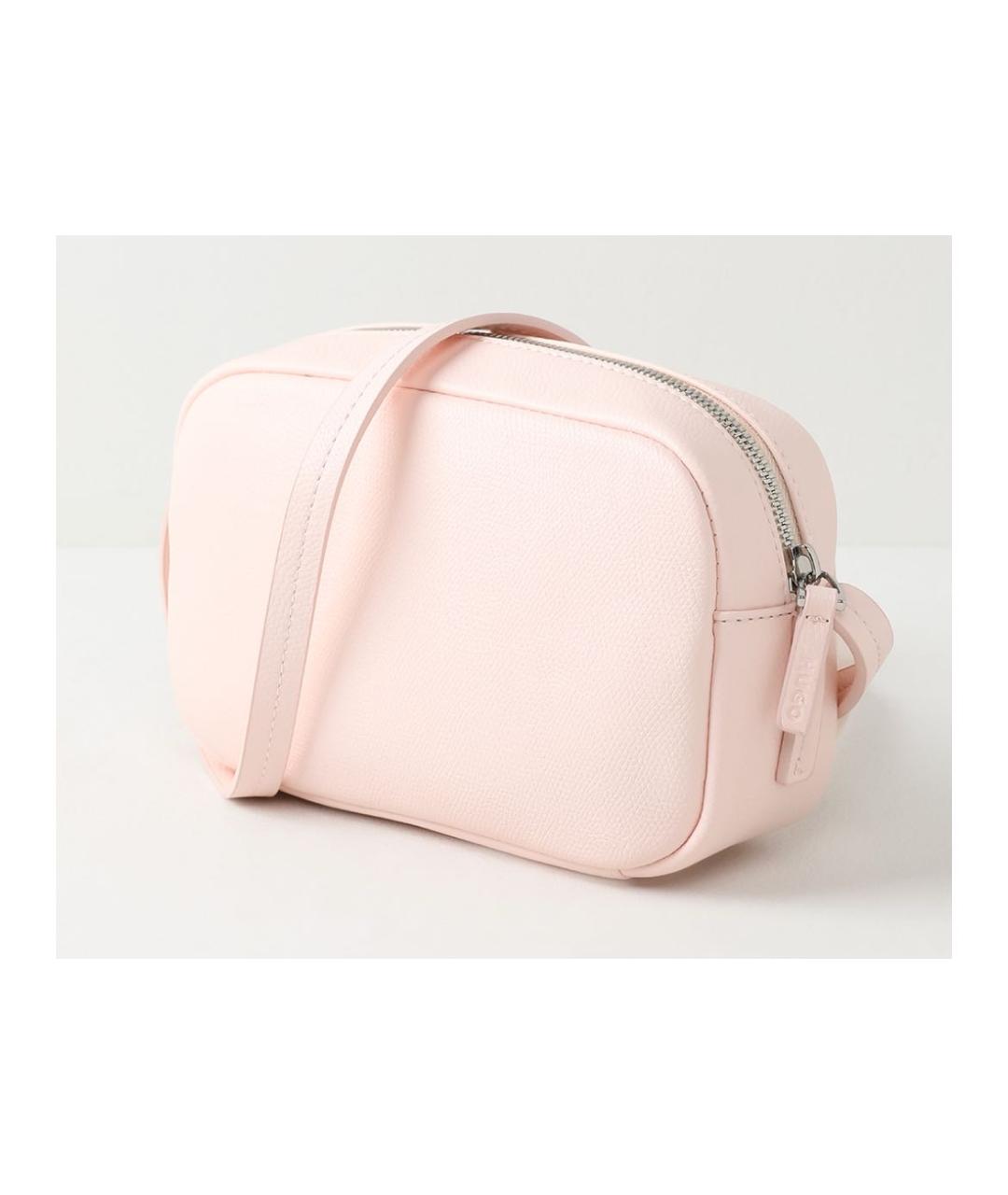 HUGO Розовая сумка через плечо из искусственной кожи, фото 2