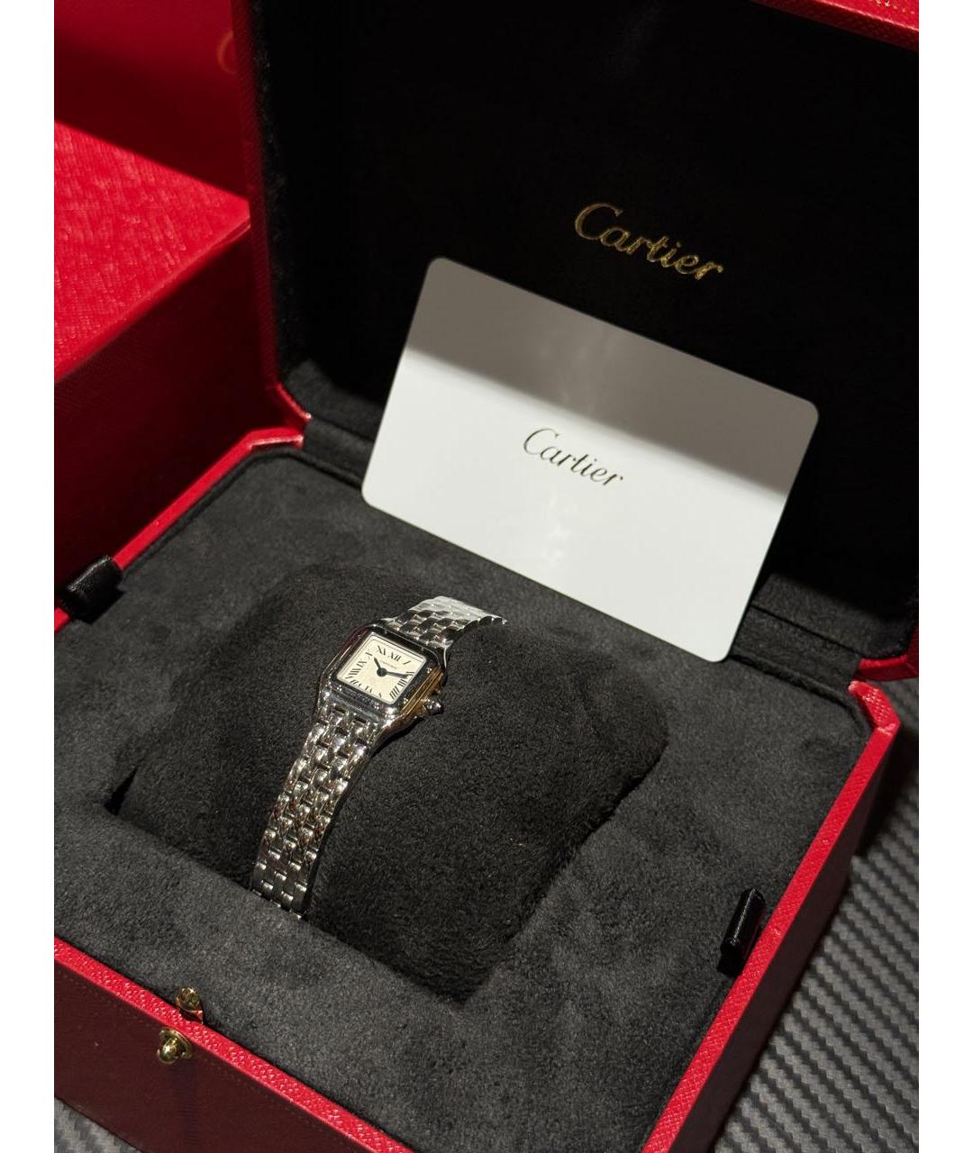 CARTIER Серебряные с серебряным покрытием часы, фото 4