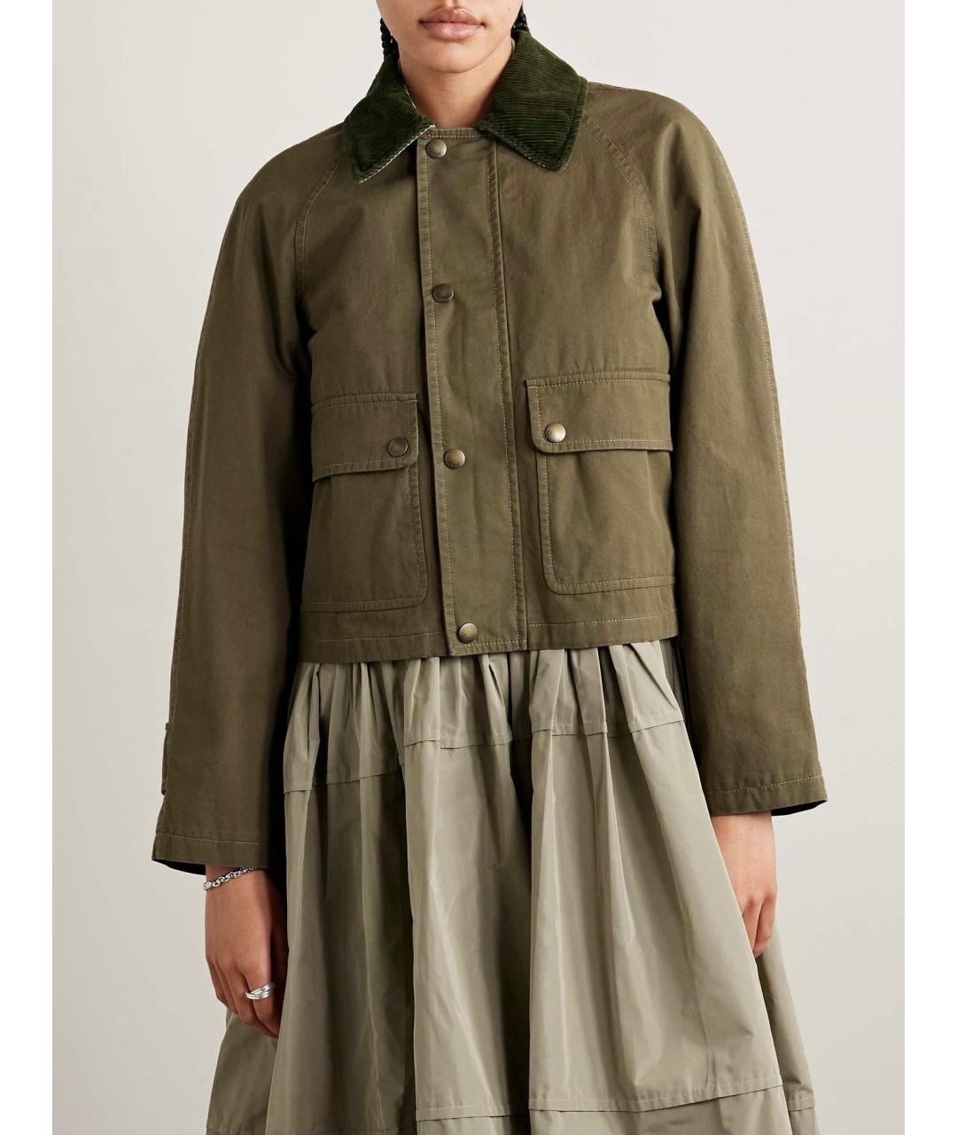 BURBERRY Хаки куртка, фото 2