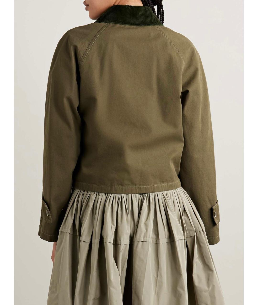 BURBERRY Хаки куртка, фото 3