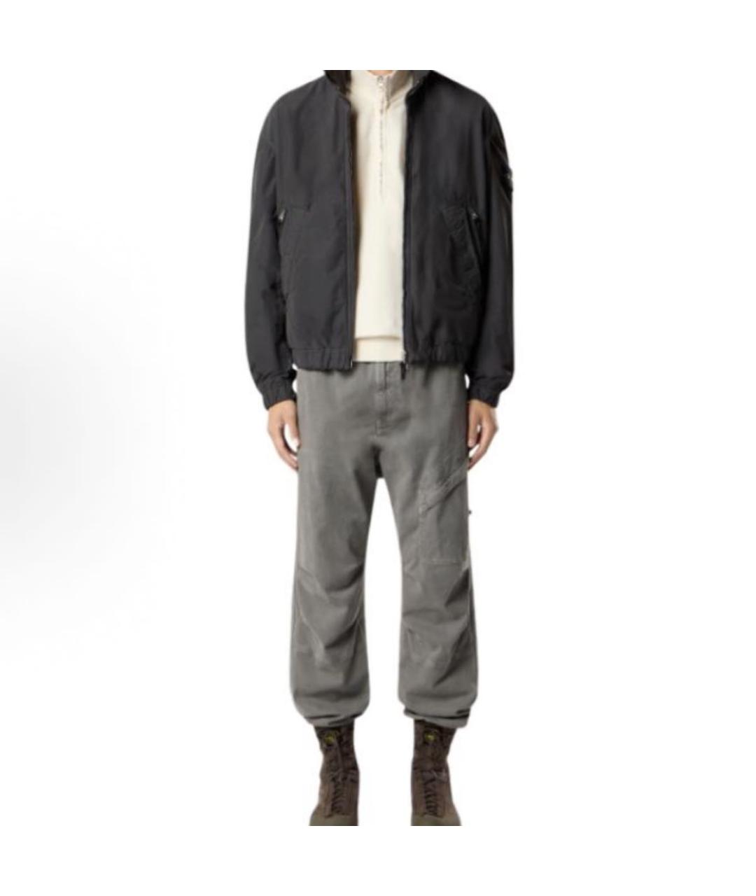 STONE ISLAND Черная куртка, фото 3